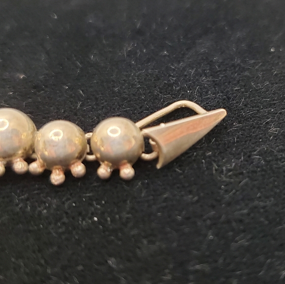 Reveriano Castillo Taxco Sterling Quartz Caterpillar Brooch Whimsical  6 inch - Picture 9 of 13